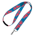 Wholesale-Ole Miss Rebels Lanyards w/Breakaway 1"