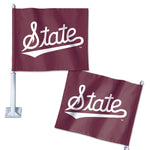 Mississippi State Bulldogs Car Flag 11.75" x 14"