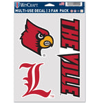 Louisville Cardinals Multi Use 3 Fan Pack