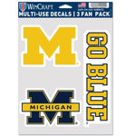 Wholesale-Michigan Wolverines Multi Use 3 Fan Pack