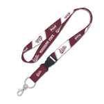 Mississippi State Bulldogs Lanyard w/detachable buckle 1"