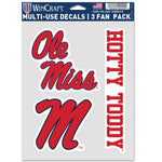 Wholesale-Ole Miss Rebels Multi Use 3 Fan Pack