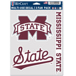 Mississippi State Bulldogs Multi Use 3 Fan Pack
