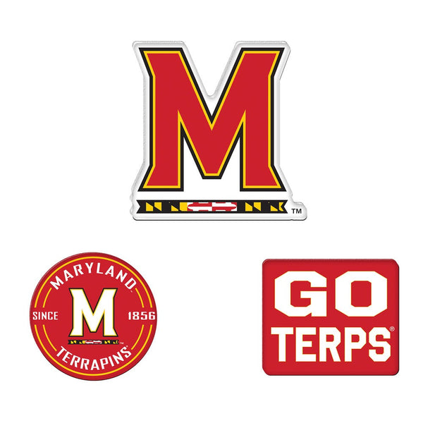 Maryland Terrapins Premium Acrylic Magnet Pack Carded