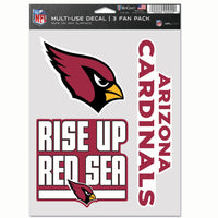 Arizona Cardinals Multi Use 3 Fan Pack