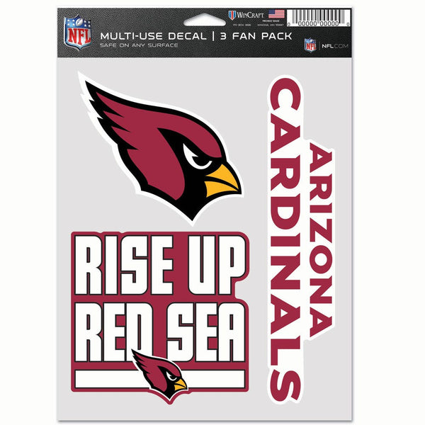 Arizona Cardinals Multi Use 3 Fan Pack
