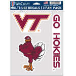 Wholesale-Virginia Tech Hokies Multi Use 3 Fan Pack