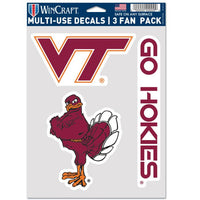 Wholesale-Virginia Tech Hokies Multi Use 3 Fan Pack