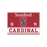 Wholesale-Stanford Cardinal Metal Magnet 2.5" x 3.5"