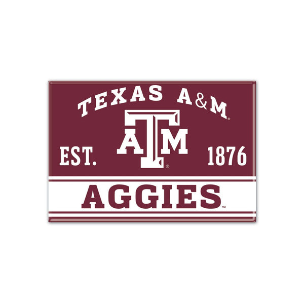 Texas A&M Aggies Metal Magnet 2.5" x 3.5"