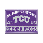 TCU Horned Frogs Metal Magnet 2.5" x 3.5"
