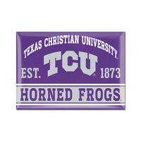 TCU Horned Frogs Metal Magnet 2.5" x 3.5"