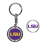 LSU Tigers Spinner Key Ring