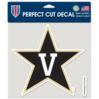 Wholesale-Vanderbilt Commodores Perfect Cut Color Decal 8" x 8"