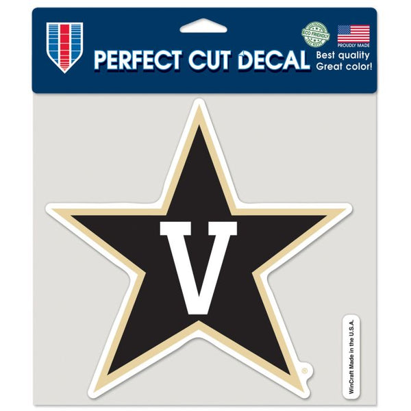 Wholesale-Vanderbilt Commodores Perfect Cut Color Decal 8" x 8"