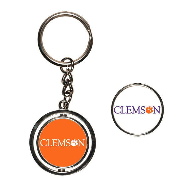 Clemson Tigers Spinner Key Ring