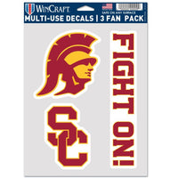 Wholesale-USC Trojans Multi Use 3 Fan Pack