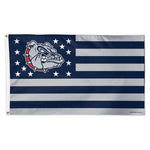 Gonzaga Bulldogs / Stars and Stripes NCAA Flag - Deluxe 3' X 5'