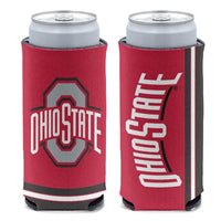 Wholesale-Ohio State Buckeyes 12 oz Slim Can Cooler