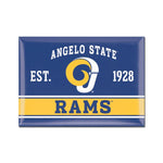 Wholesale-Angelo State Rams Metal Magnet 2.5" x 3.5"