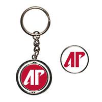 Austin Peay State Governors Spinner Key Ring