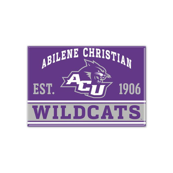 Wholesale-Abilene Christian Wildcats Metal Magnet 2.5" x 3.5"