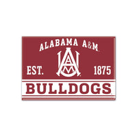 Alabama A&M Bulldogs Metal Magnet 2.5" x 3.5"