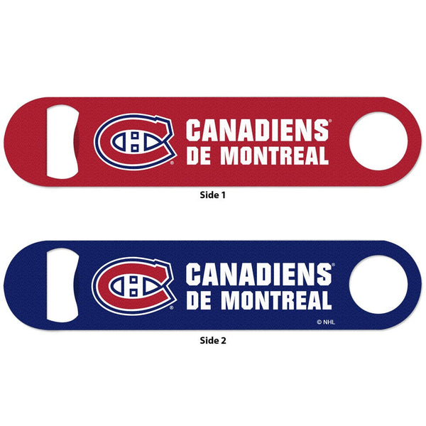 Montreal Canadiens Metal Bottle Opener 2 Sided