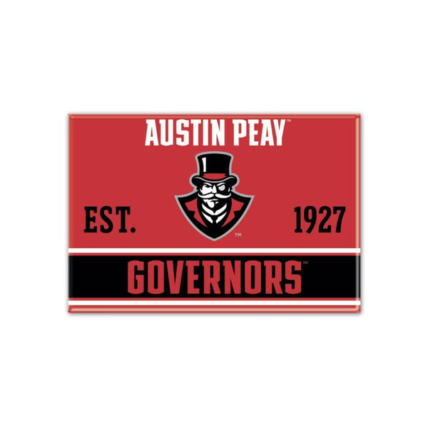 Wholesale-Austin Peay State Governors Metal Magnet 2.5" x 3.5"