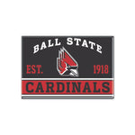 Wholesale-Ball State Cardinals Metal Magnet 2.5" x 3.5"