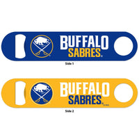 Buffalo Sabres Metal Bottle Opener 2 Sided