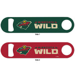 Minnesota Wild Metal Bottle Opener 2 Sided