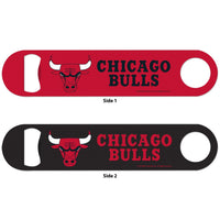 Chicago Bulls Metal Bottle Opener 2 Sided