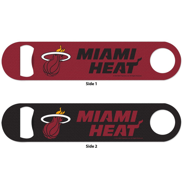 Miami Heat Metal Bottle Opener 2 Sided