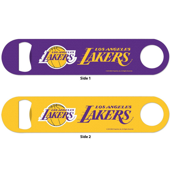Los Angeles Lakers Metal Bottle Opener 2 Sided