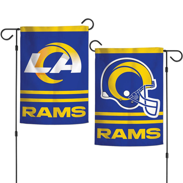 Los Angeles Rams Garden Flags 2 sided 12.5" x 18"