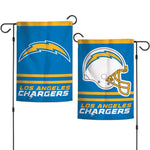 Los Angeles Chargers Garden Flags 2 sided 12.5" x 18"