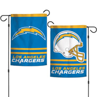 Los Angeles Chargers Garden Flags 2 sided 12.5" x 18"