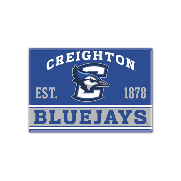 Wholesale-Creighton Bluejays Metal Magnet 2.5" x 3.5"