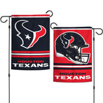 Houston Texans Garden Flags 2 sided 12.5" x 18"