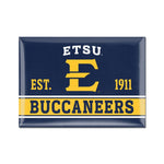 Wholesale-East Tennessee State Buccaneers Metal Magnet 2.5" x 3.5"