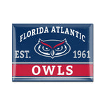 Florida Atlantic Owls Metal Magnet 2.5" x 3.5"