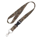 Kansas Jayhawks / Camo NCAA Lanyard w/detachable buckle 1"