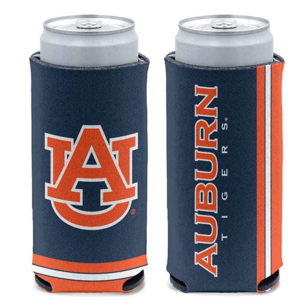 Wholesale-Auburn Tigers 12 oz Slim Can Cooler