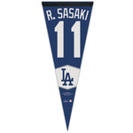 Los Angeles Dodgers PLAYERS CHOICE DIAMOND CLUB(R) Premium Pennant 12" x 30" Roki Sasaki