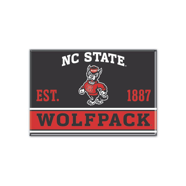 NC State Wolfpack Metal Magnet 2.5" x 3.5"
