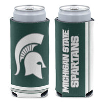 Wholesale-Michigan State Spartans 12 oz Slim Can Cooler