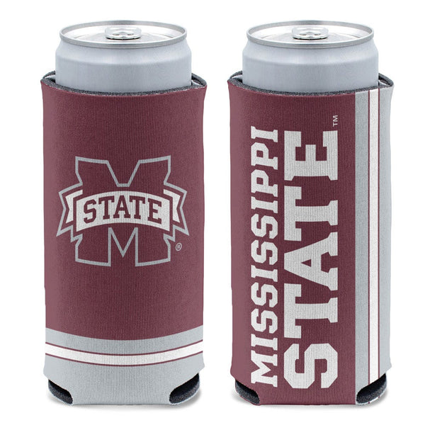 Mississippi State Bulldogs 12 oz Slim Can Cooler