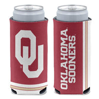 Wholesale-Oklahoma Sooners 12 oz Slim Can Cooler