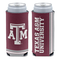 Texas A&M Aggies 12 oz Slim Can Cooler